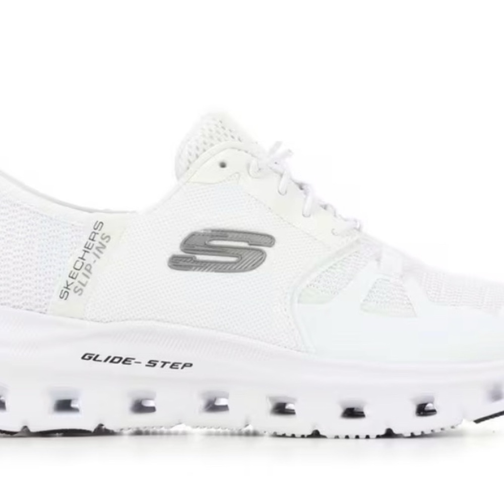 Skechers Women's Glide-Step Pro Slip In White Sneakers